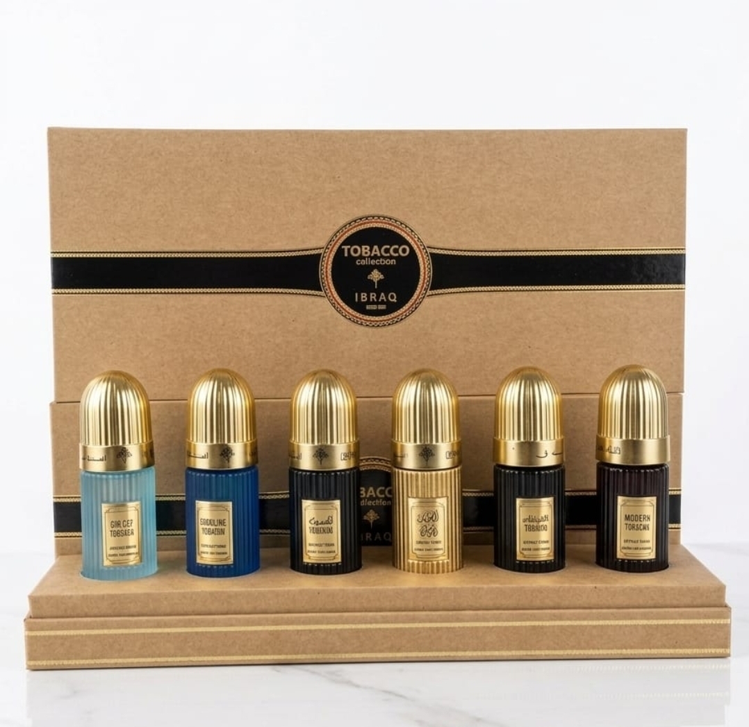 مجموعة التوباكو من إبراق – 6 عطور فاخرة